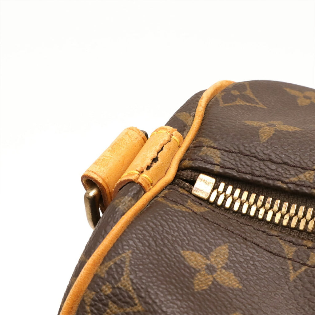 Louis Vuitton Brown Monogram Canvas Boston Bag Shoulder Bag