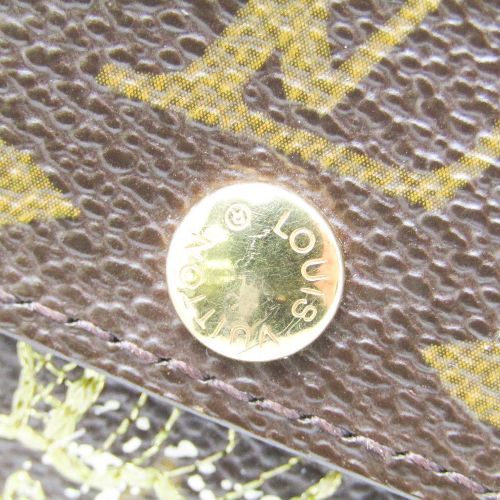 Louis Vuitton Monogram Dentelle Gold Brown Monogram Coin Purse/Coin Case