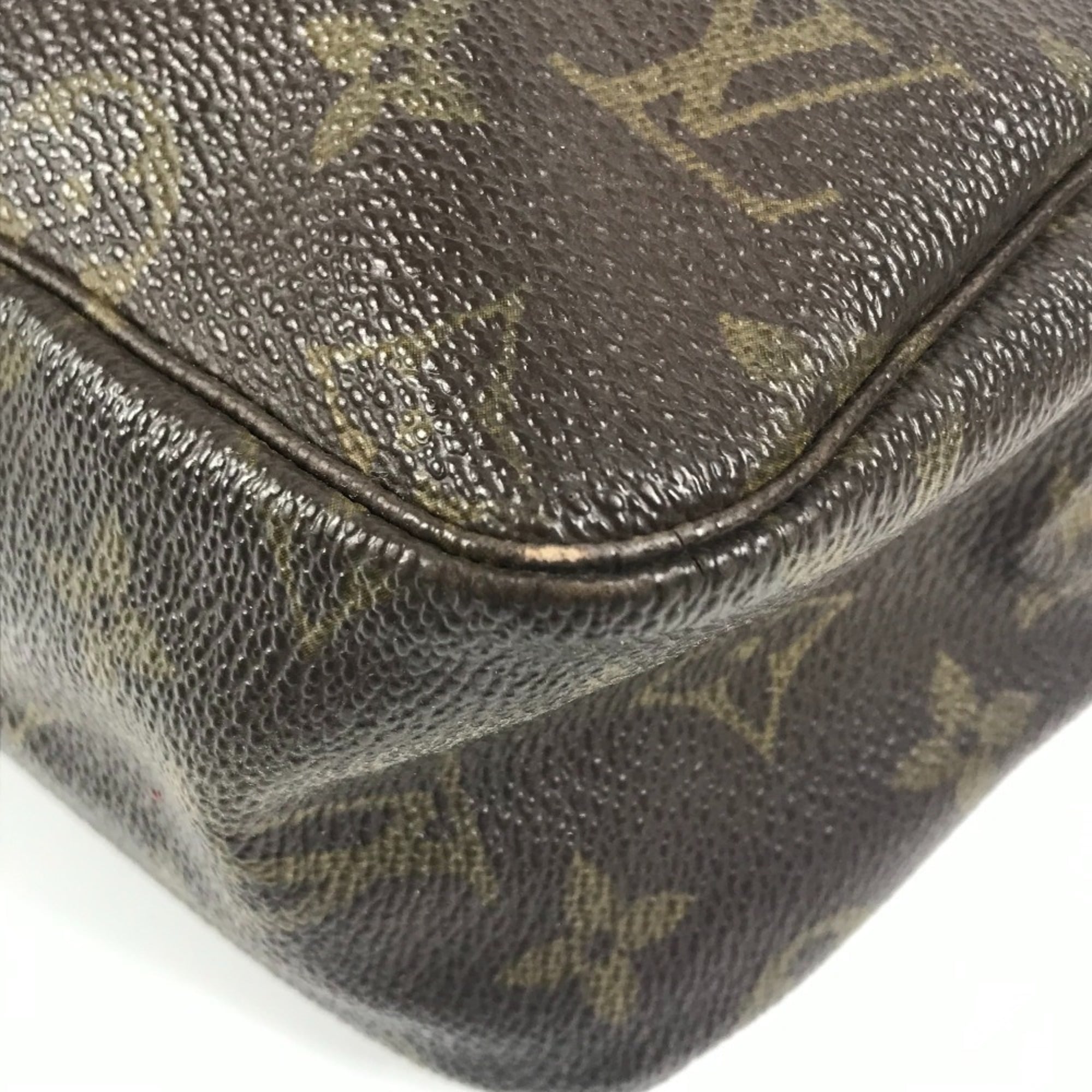 Louis Vuitton Monogram Brown Monogram Clutch Bag Pouch