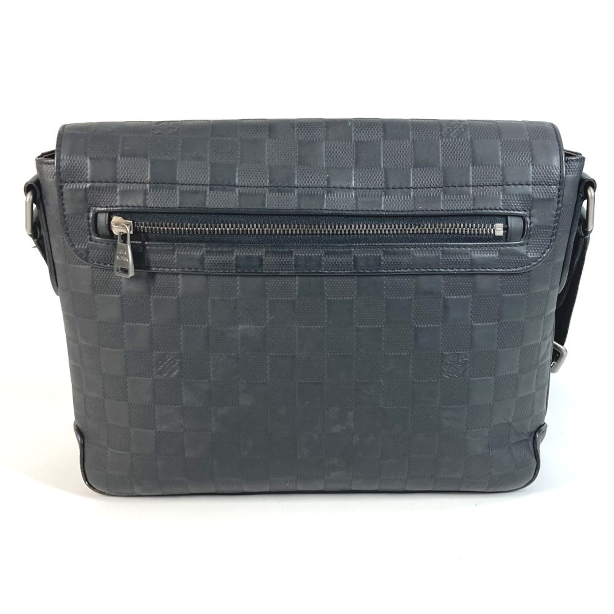 Louis Vuitton Black Onyx Damier Infini Messenger Bag Shoulder Bag