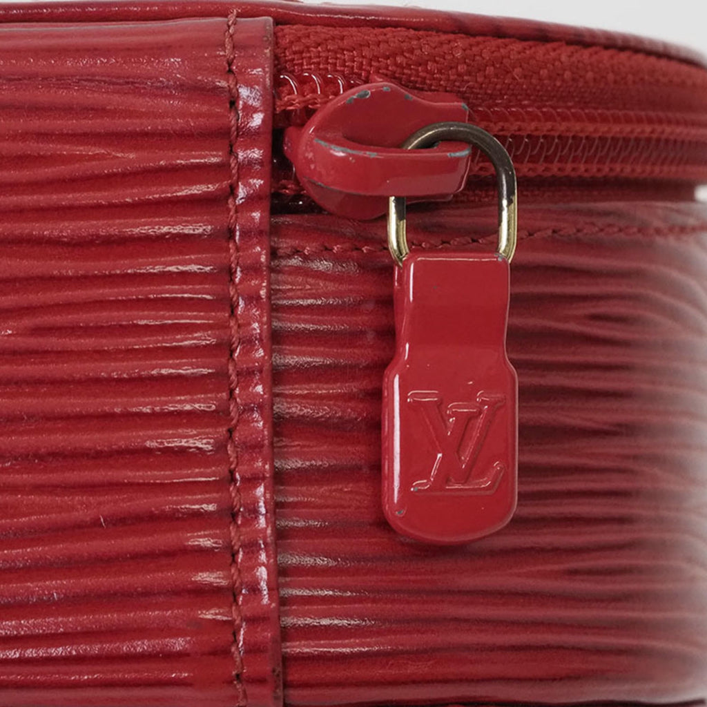 Louis Vuitton Castilian Red Epi Leather Pouch
