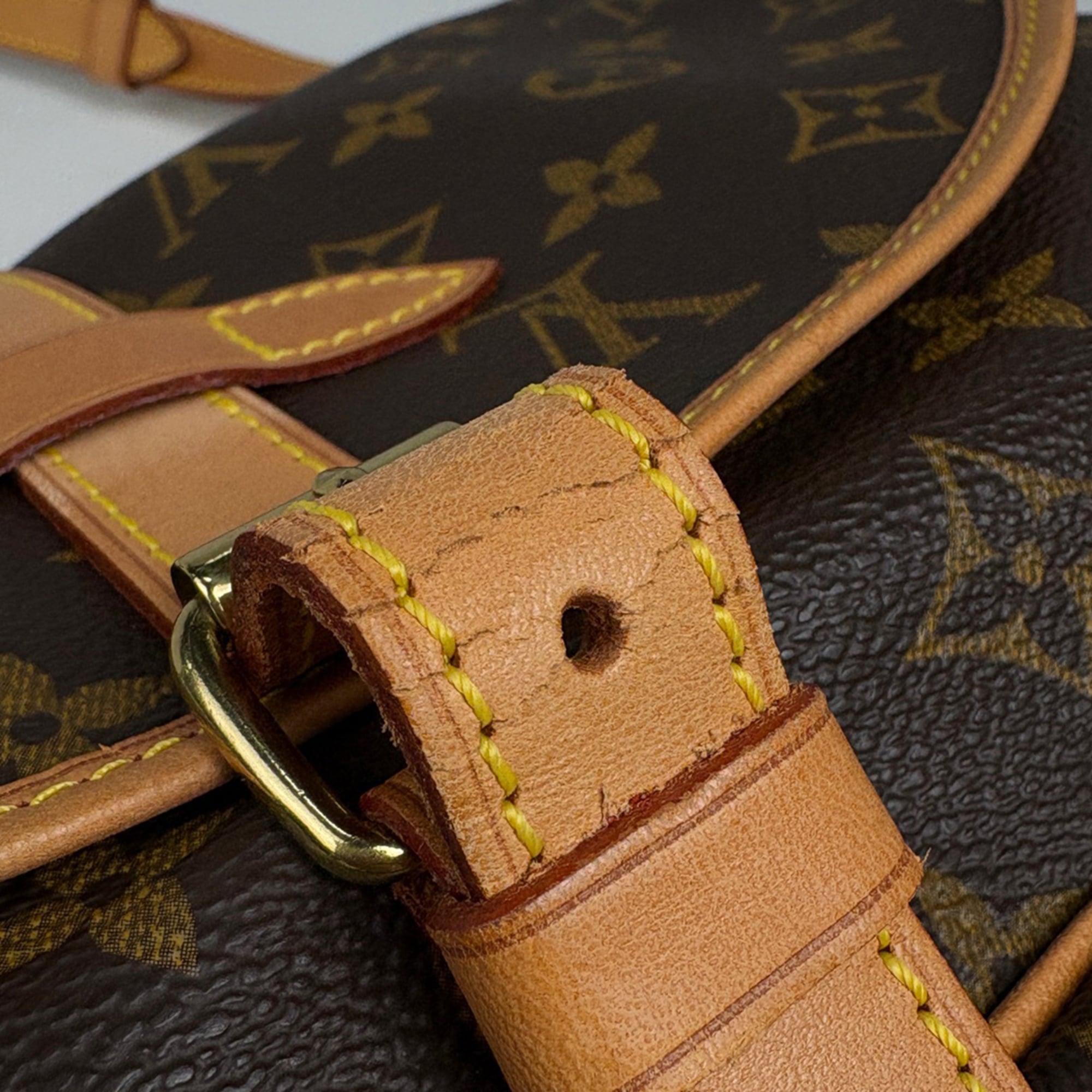 Louis Vuitton Brown Monogram Shoulder Bag