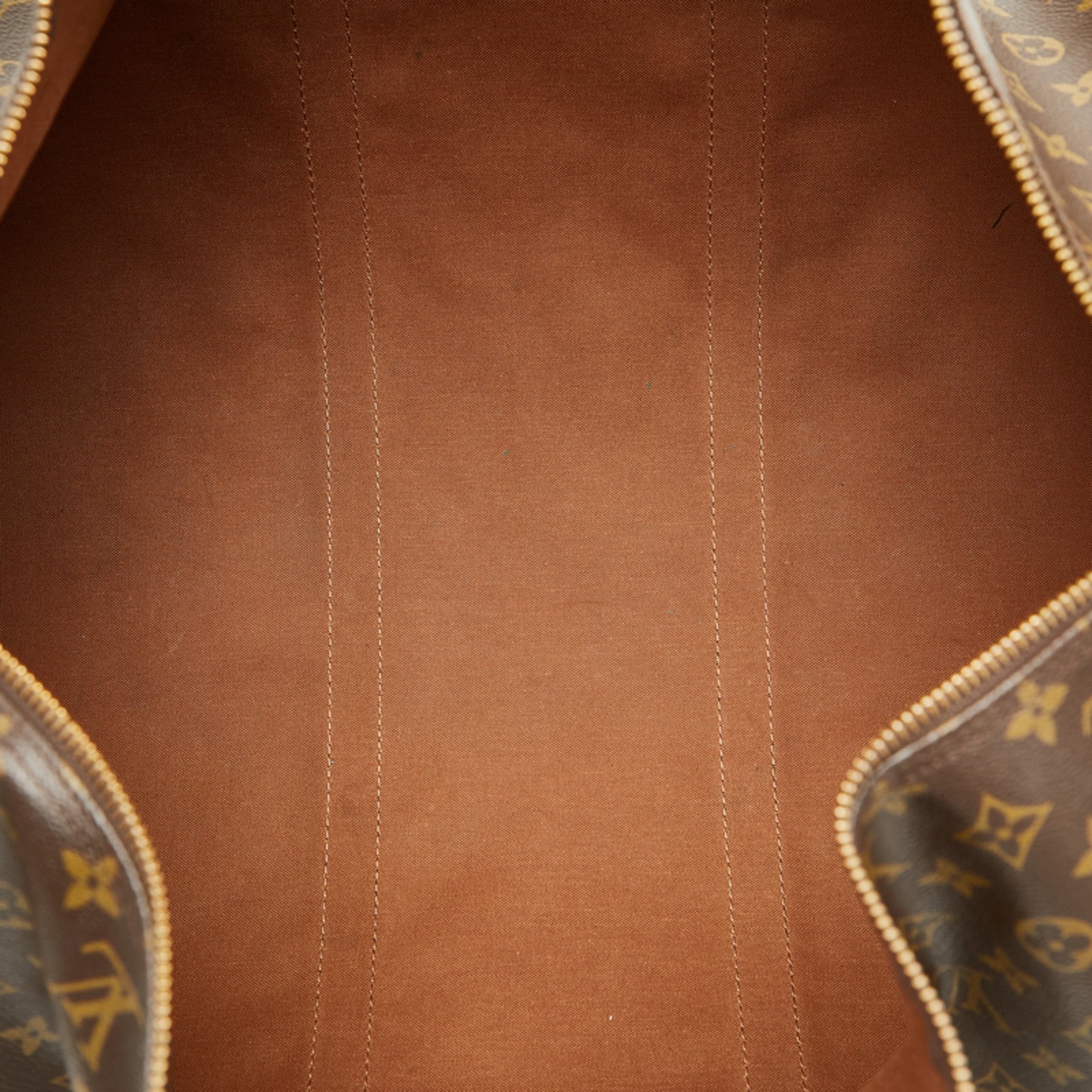 Louis Vuitton Monogram Brown Pvc Leather Boston Bag Shoulder Bag