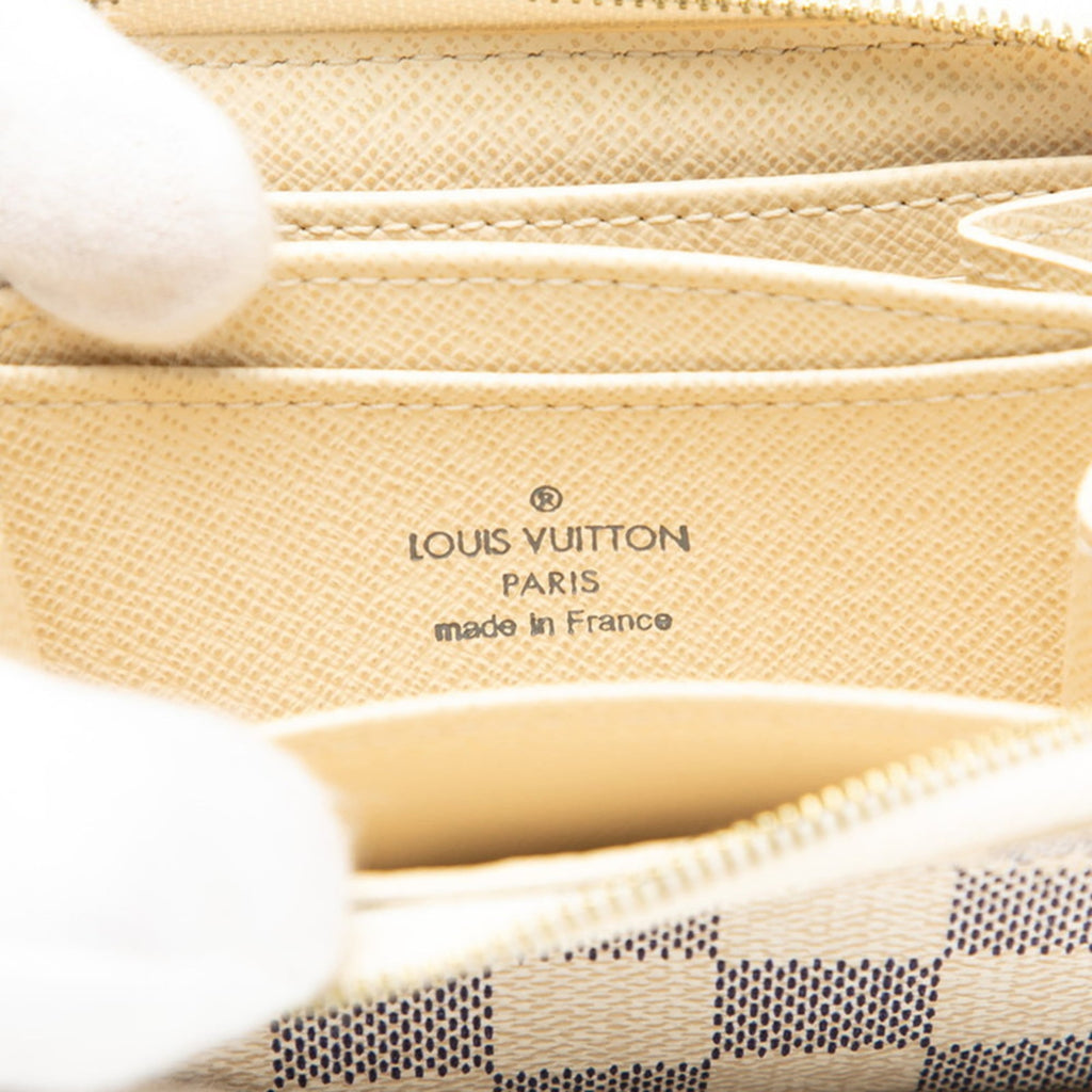 Louis Vuitton White Pvc Leather Coin Purse/Coin Case