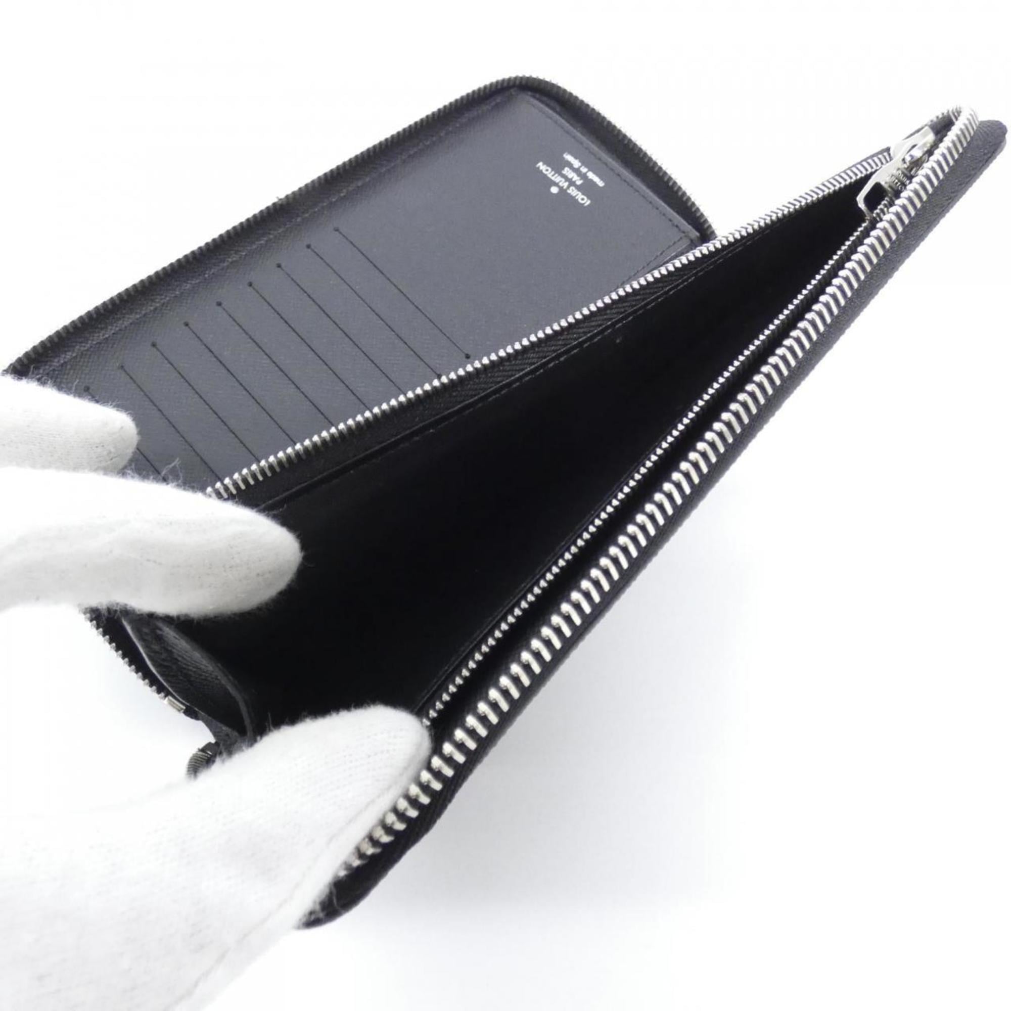 Louis Vuitton Graphite Coated Canvas Long Wallet