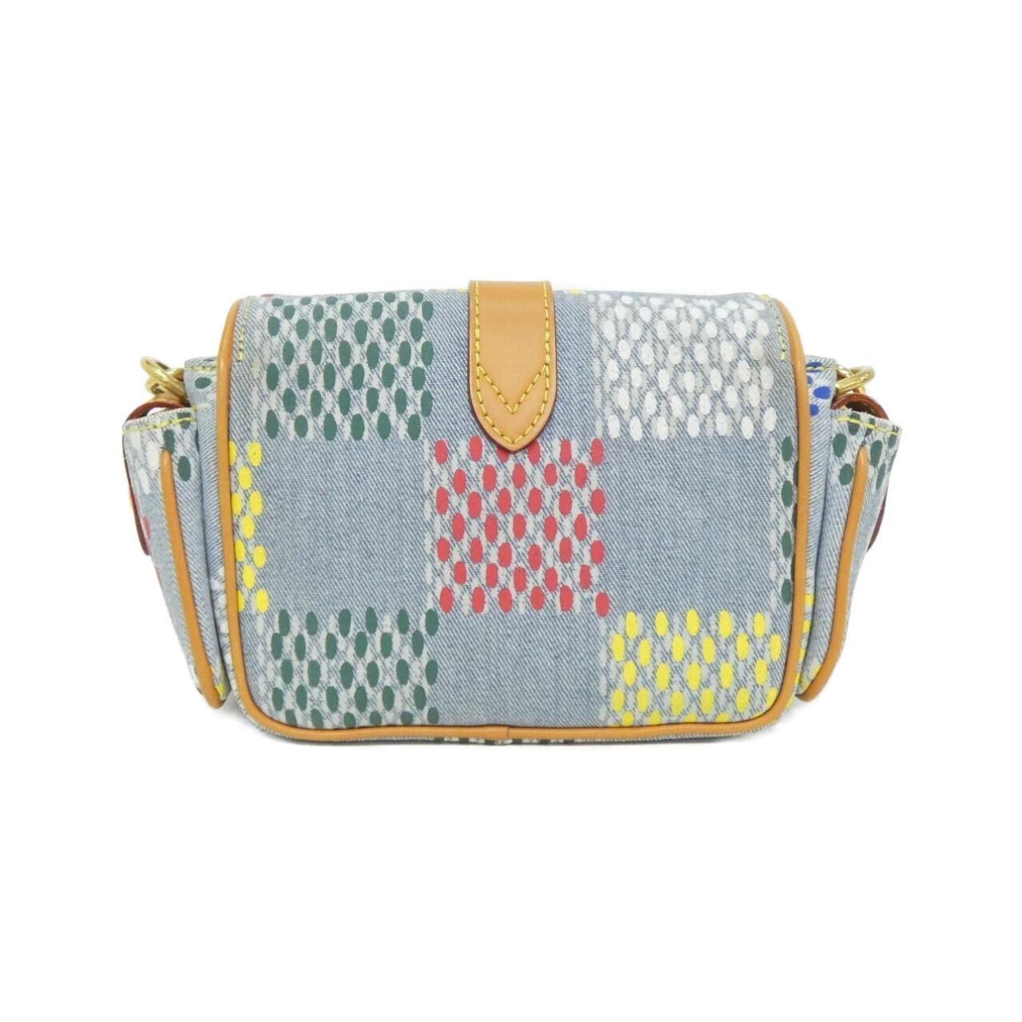 Louis Vuitton Multi-Color Denim Shoulder Bag