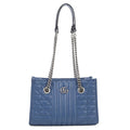 Gucci Blue Leather Tote Bag (Pre-Owned)