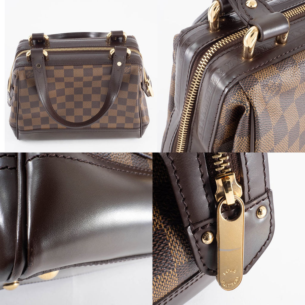Louis Vuitton Damier Canvas Ebene Damier Canvas Handbag