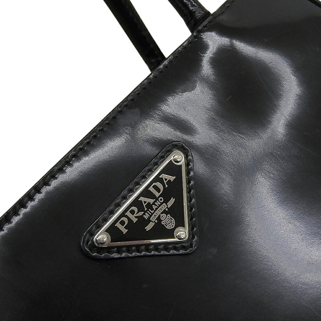 Prada Black Leather Shoulder Bag