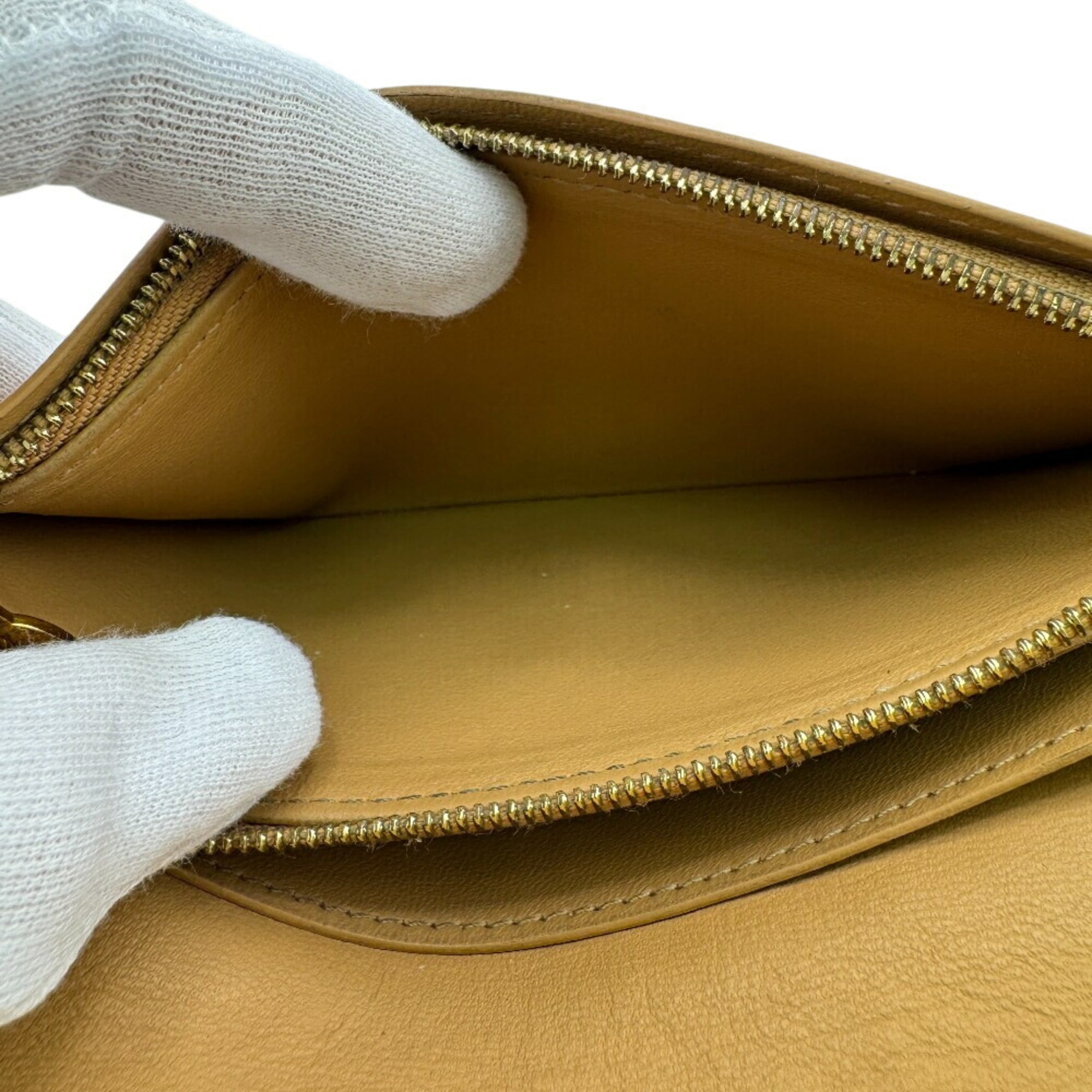 Louis Vuitton Black Leather Long Wallet