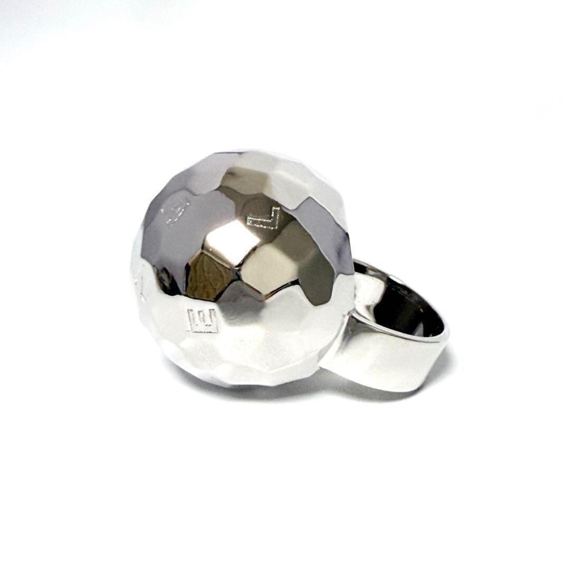 Chanel Silver Band Ring