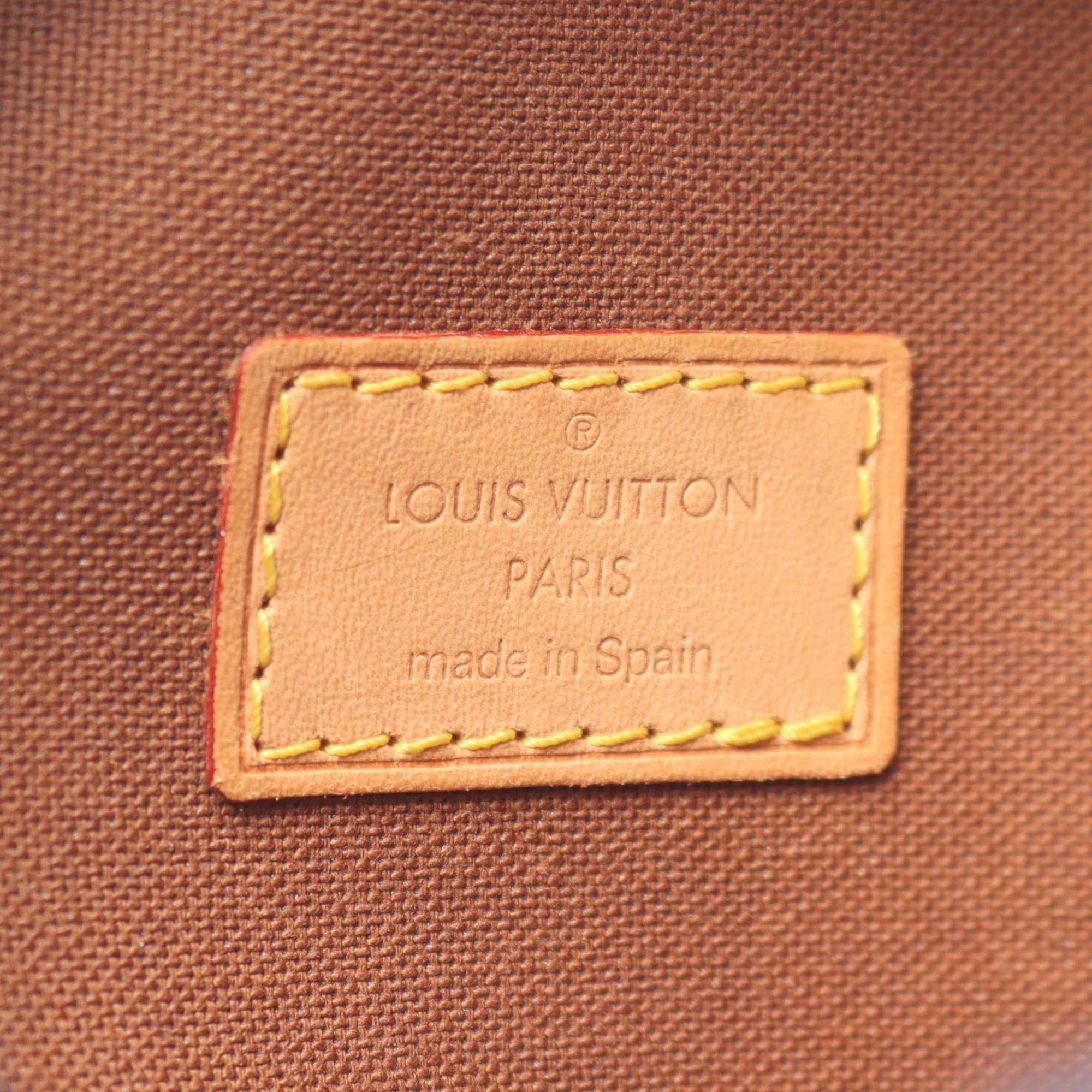 Louis Vuitton Brown Coated Canvas Monogram Pvc Leather Fanny Pack