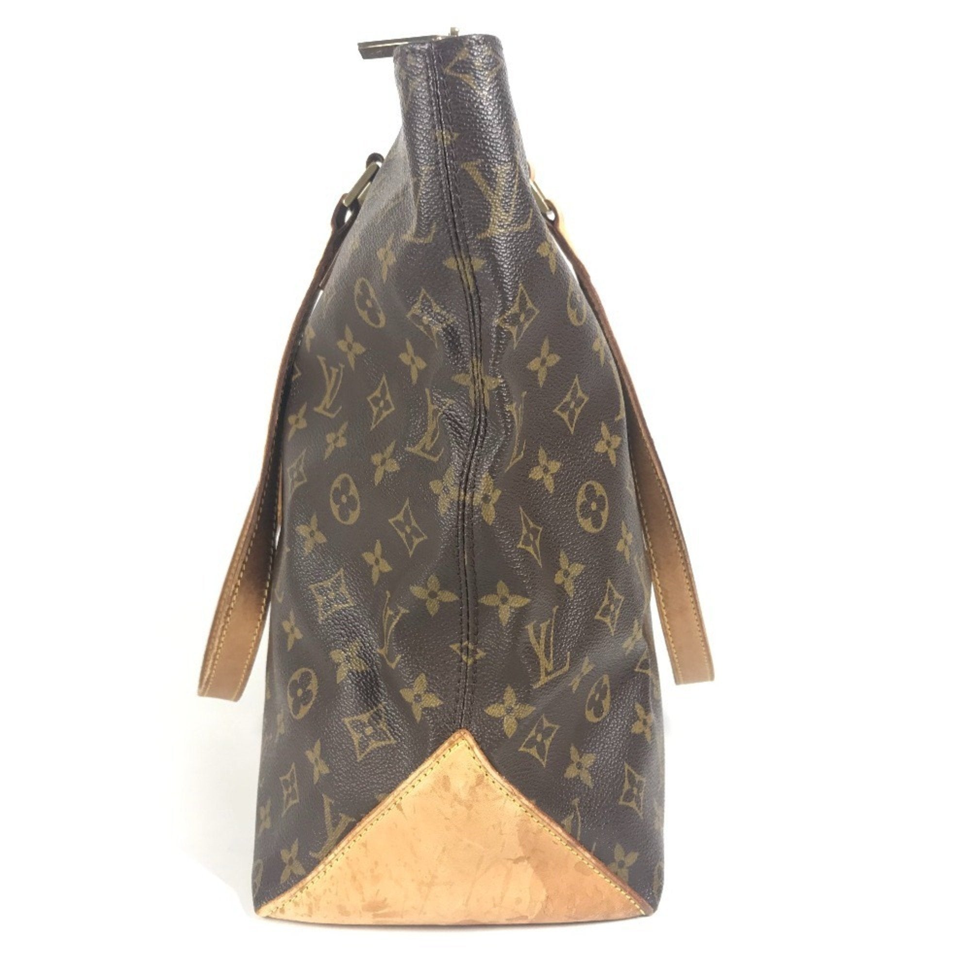 Louis Vuitton Brown Monogram Canvas Shoulder Bag Tote Bag