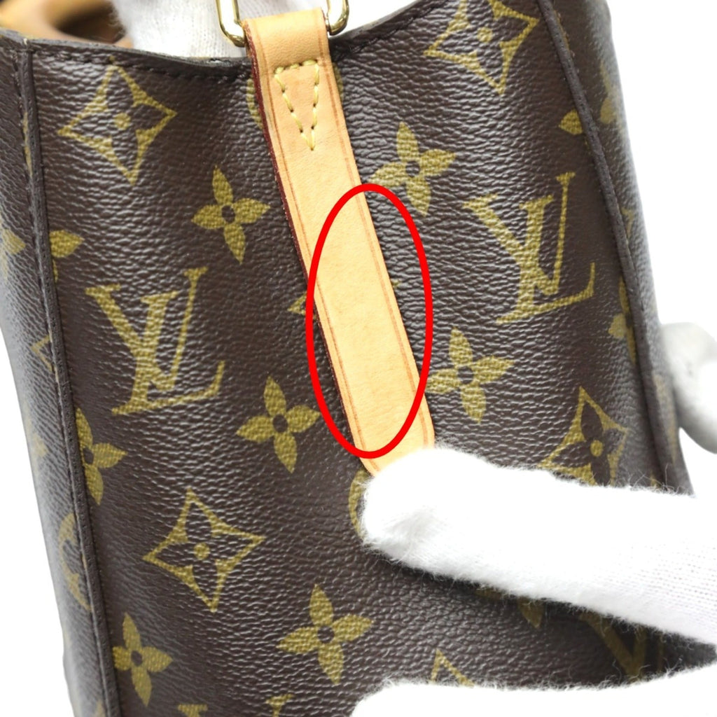 Louis Vuitton Brown Monogram Canvas Handbag Shoulder Bag