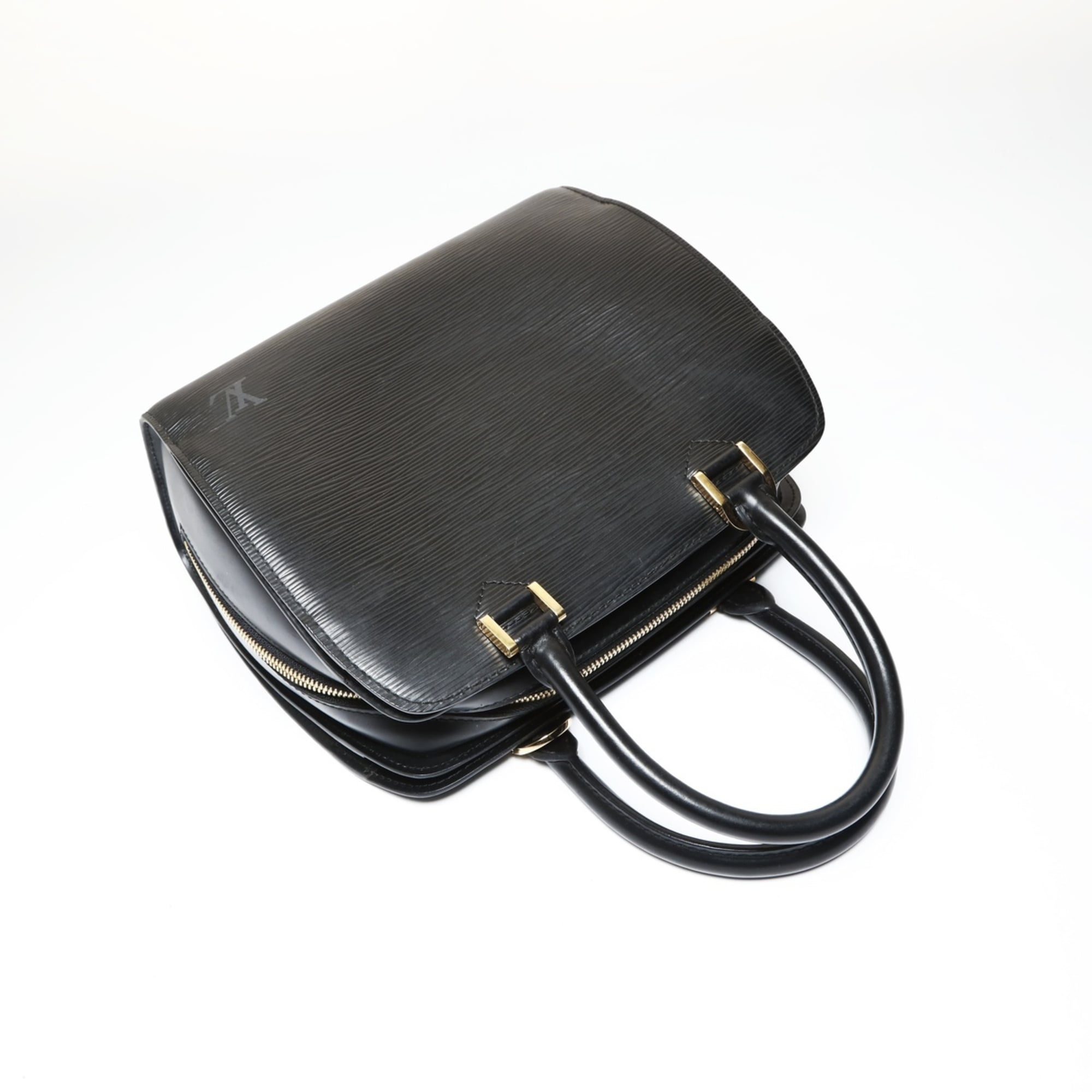 Louis Vuitton Epi Black Epi Leather Handbag