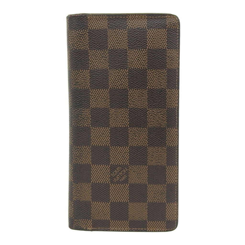 Louis Vuitton Ebene Pvc Long Wallet