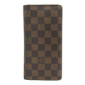 Louis Vuitton Ebene Pvc Long Wallet