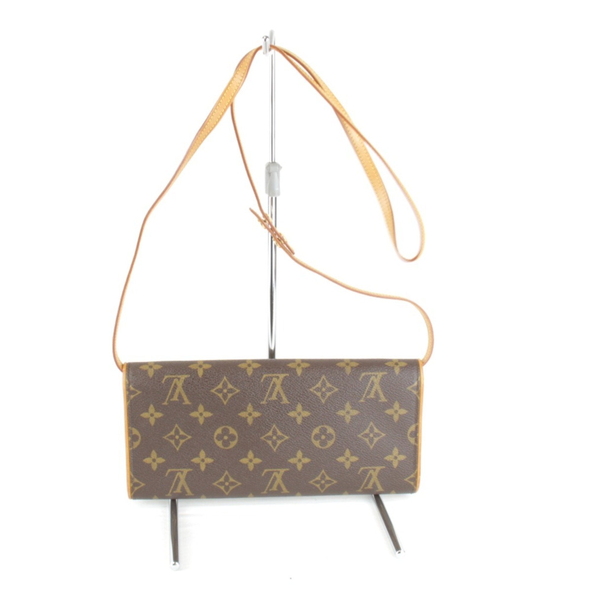 Louis Vuitton Brown Monogram Monogram Pochette Shoulder Bag