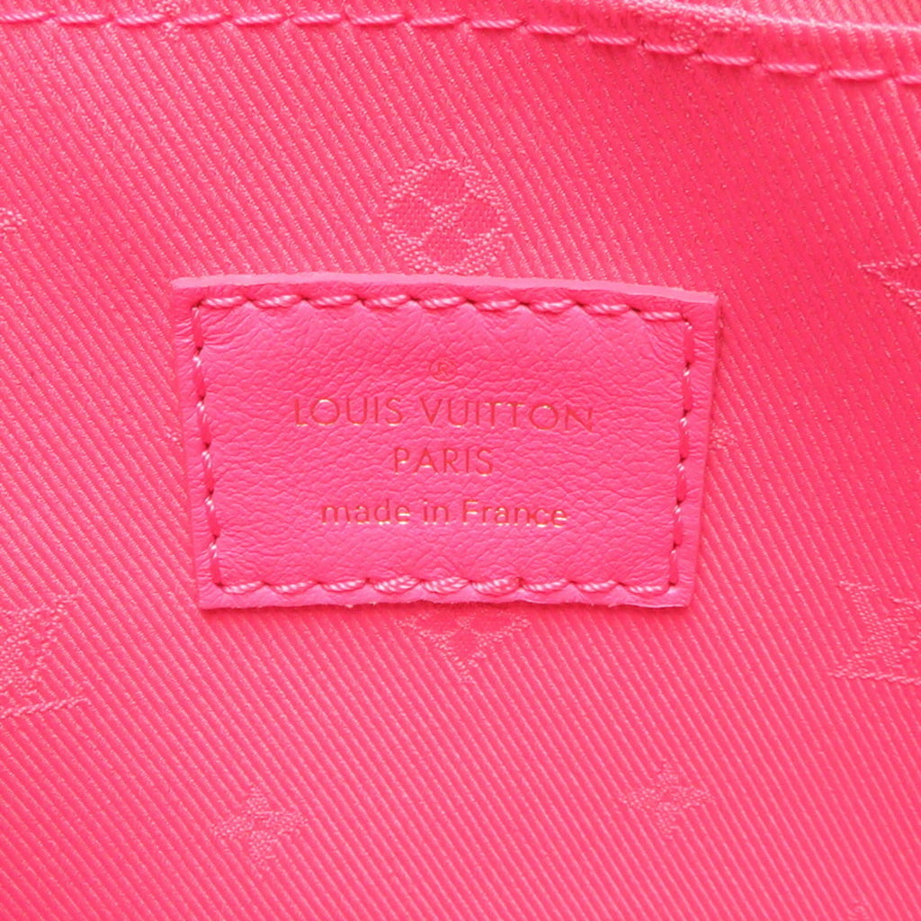 Louis Vuitton Pink Leather Handbag