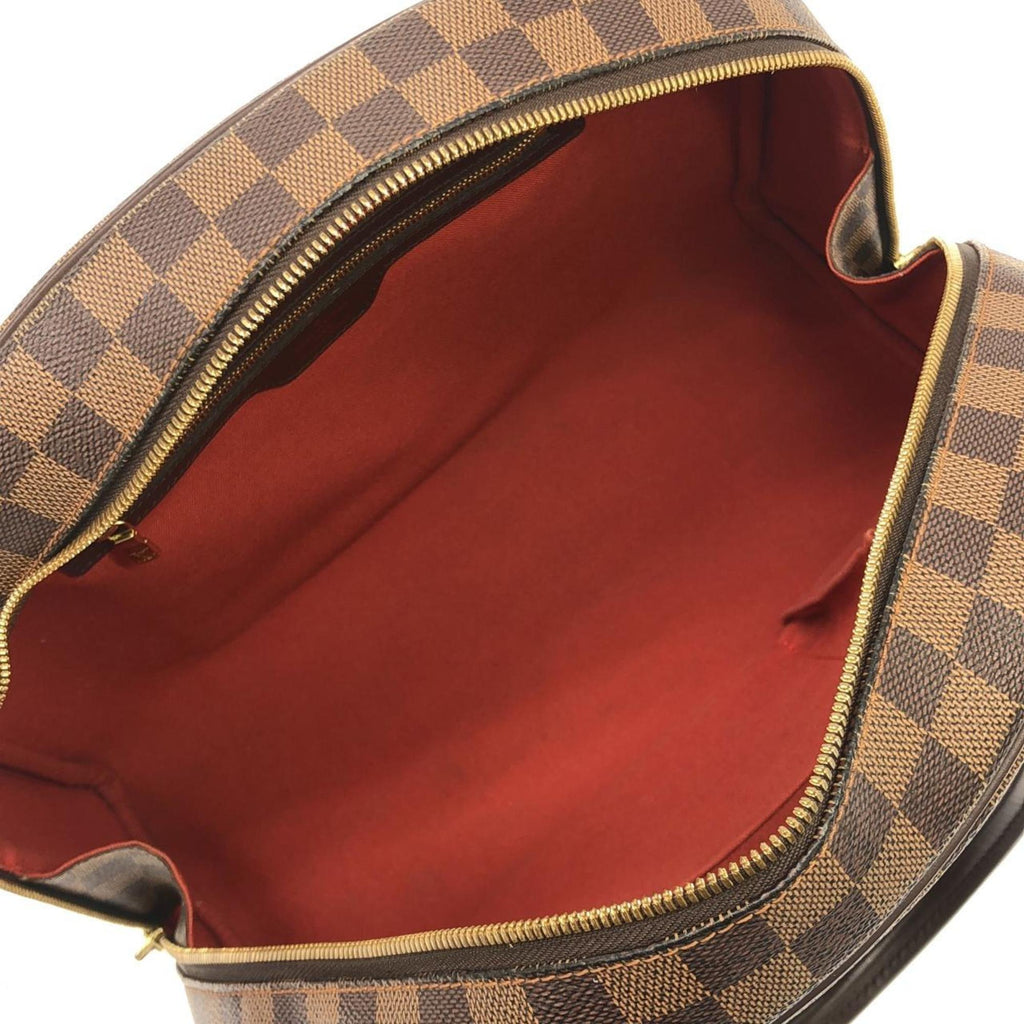 Louis Vuitton Ebene Coated Canvas Handbag