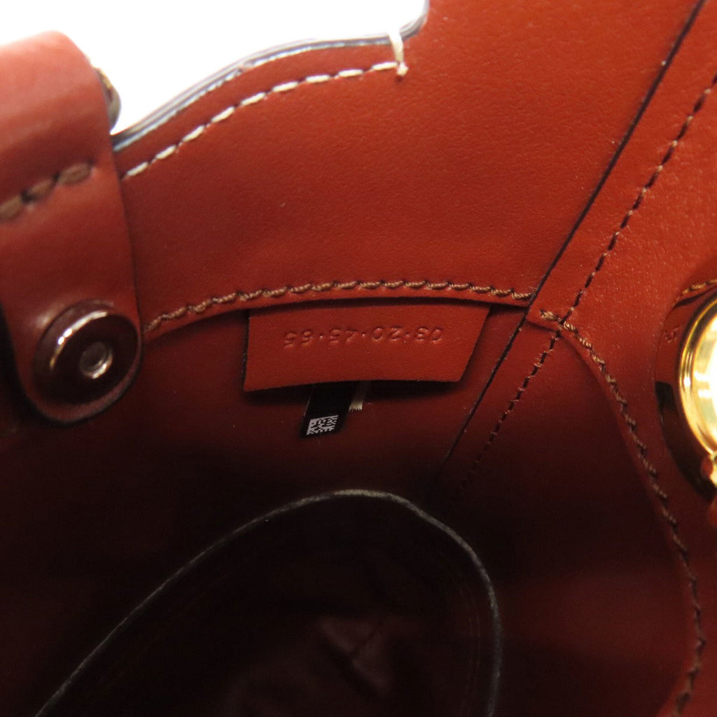 Chloé Brown Red Brown Leather Shoulder Bag (Pre-Owned)