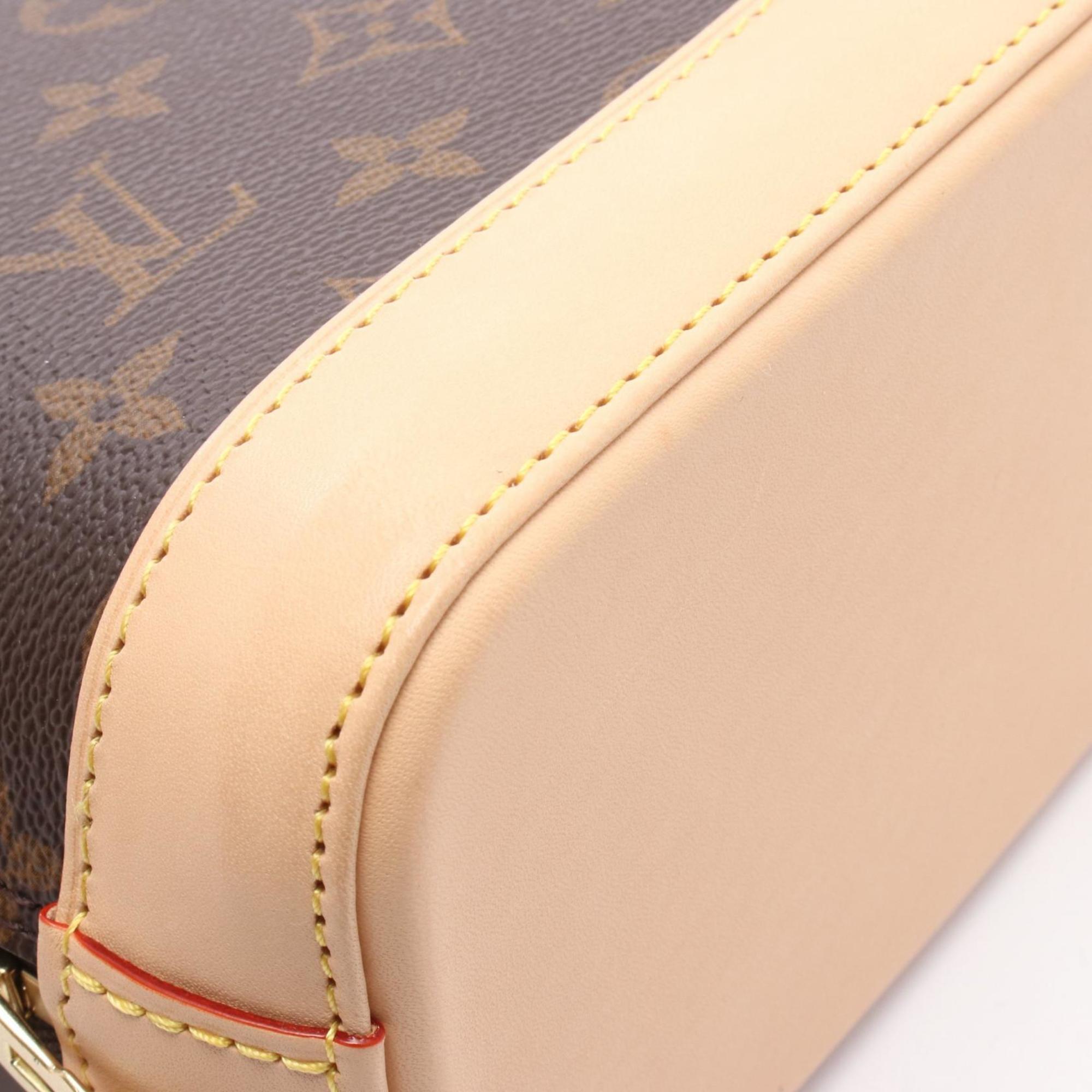 Louis Vuitton Brown Monogram Coated Canvas Backpack