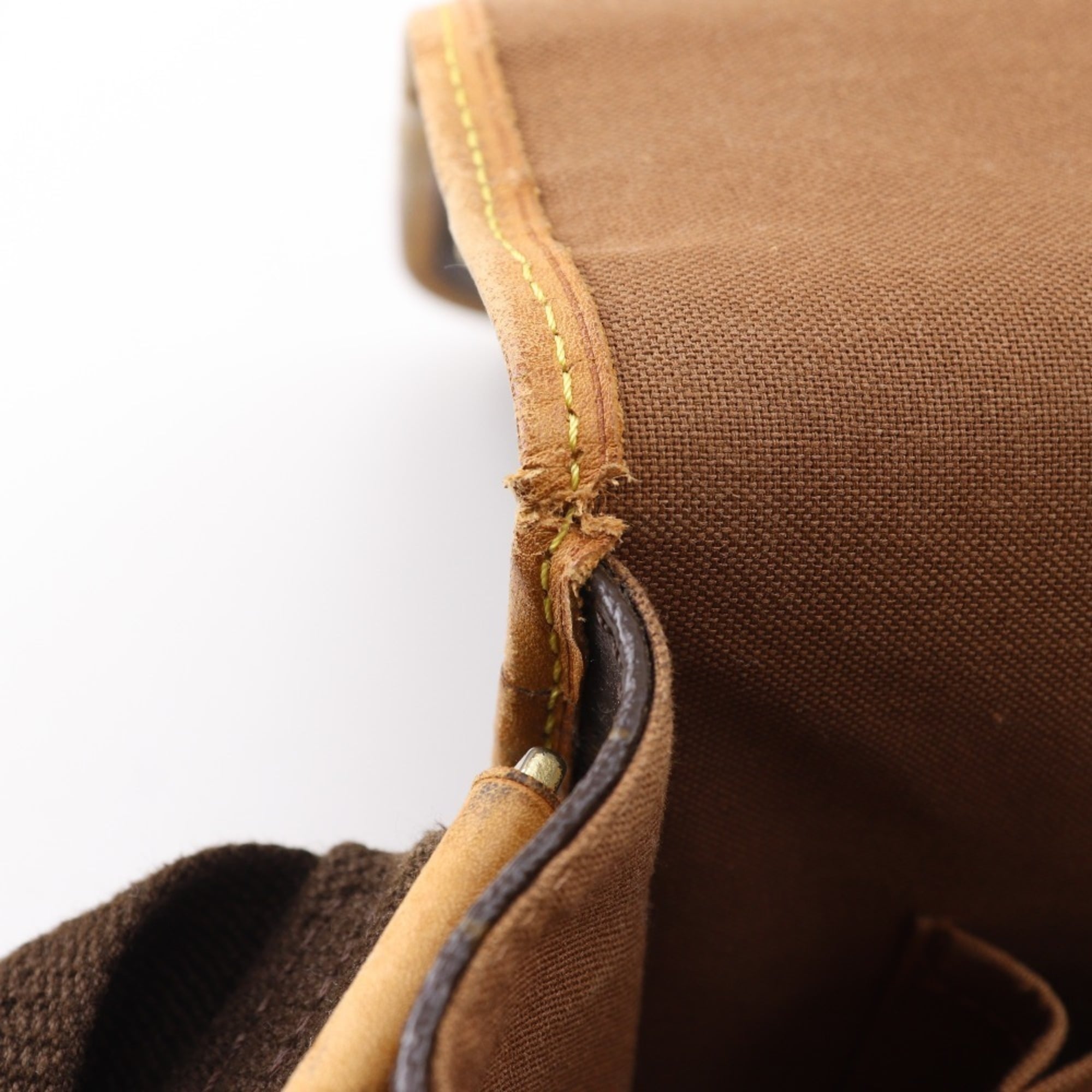 Louis Vuitton Brown Monogram Messenger Bag Shoulder Bag