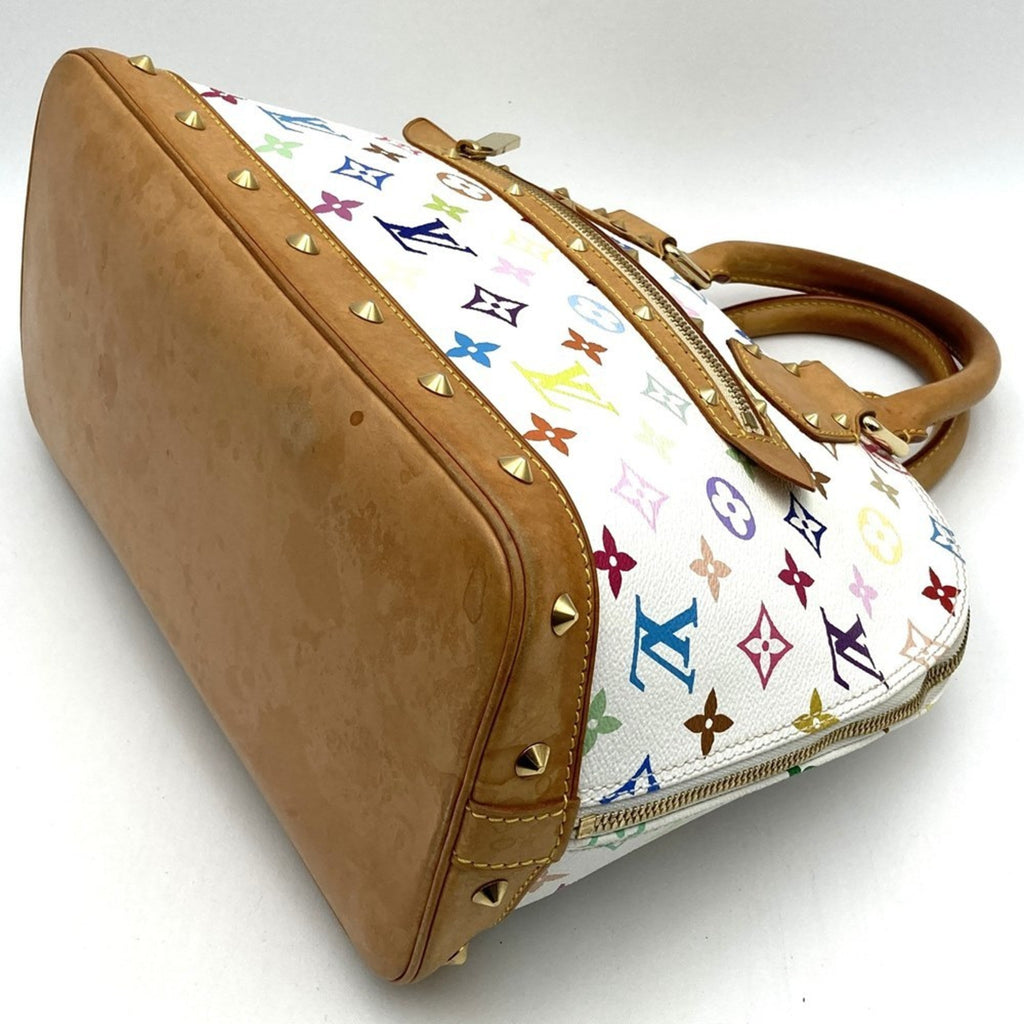 Louis Vuitton White Monogram Multicolore Handbag