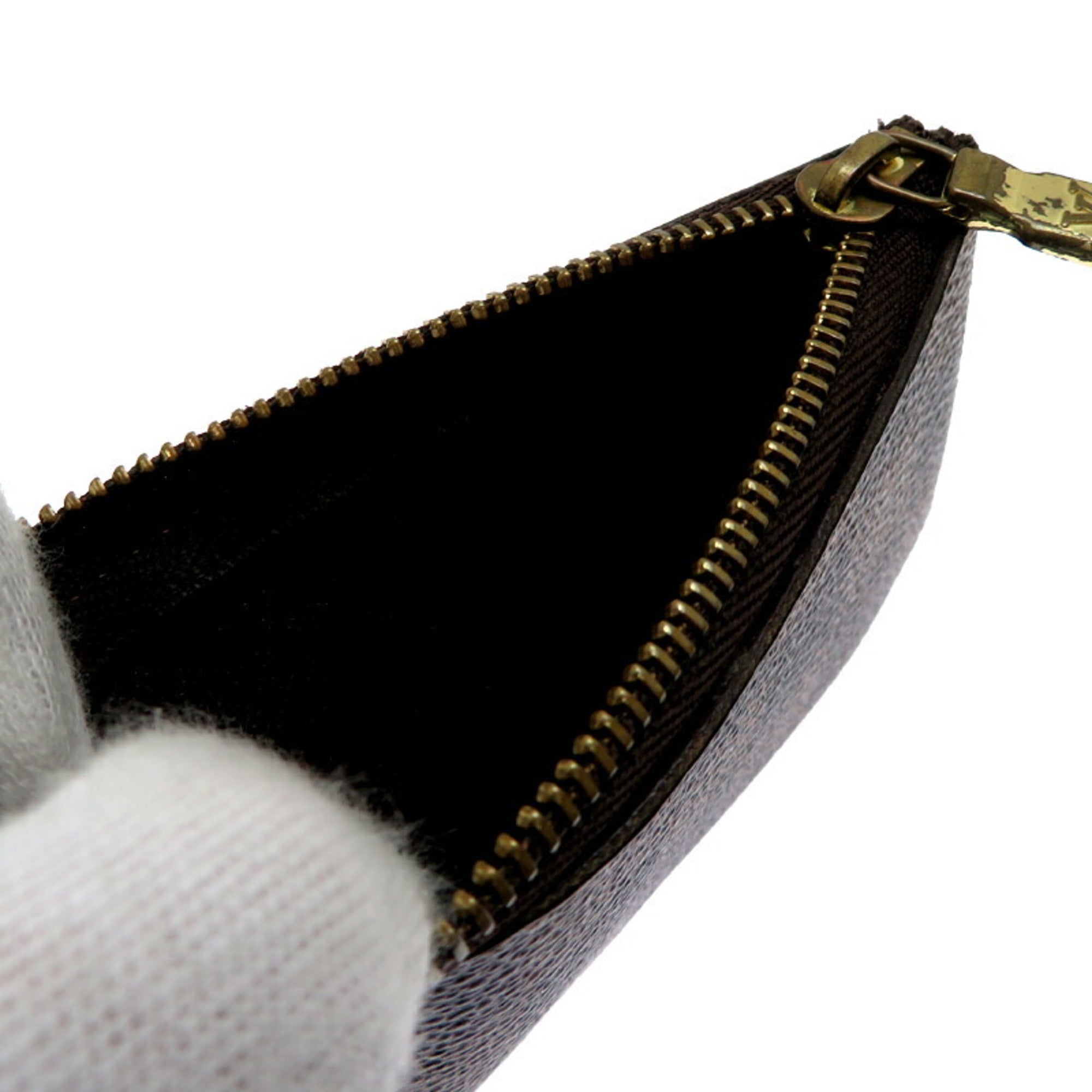 Louis Vuitton Brown Damier Canvas Pochette