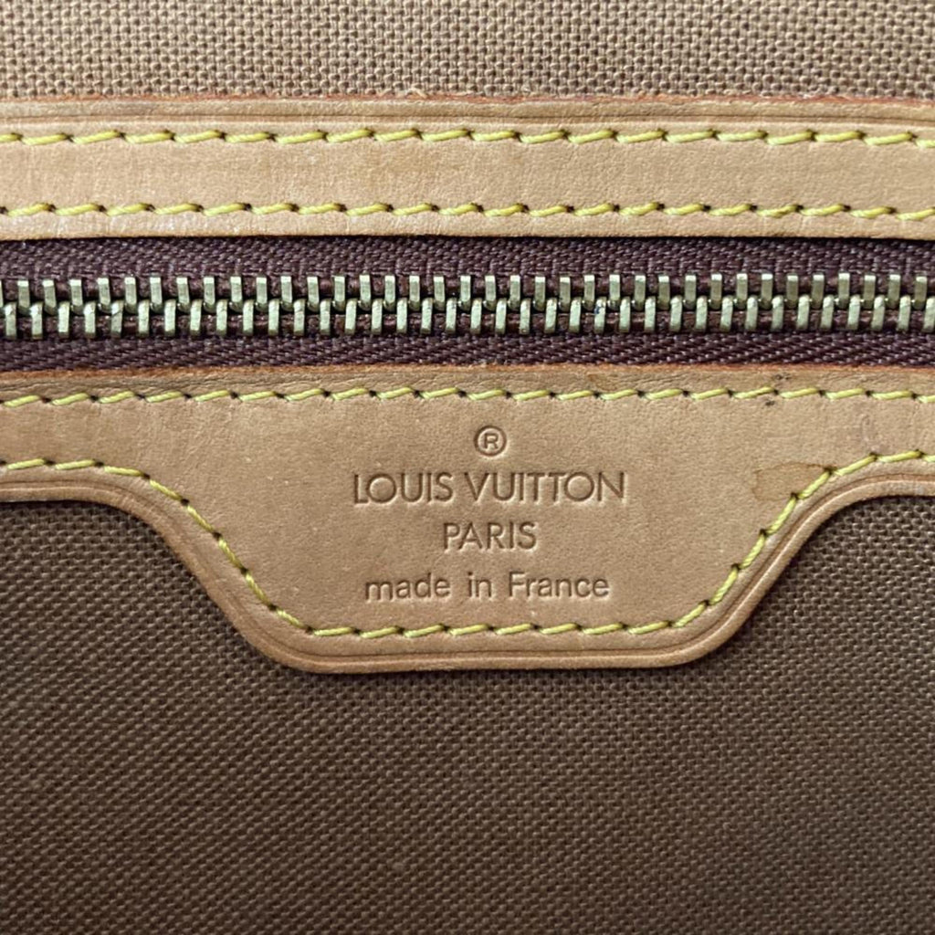 Louis Vuitton Brown Monogram Canvas Tote Bag