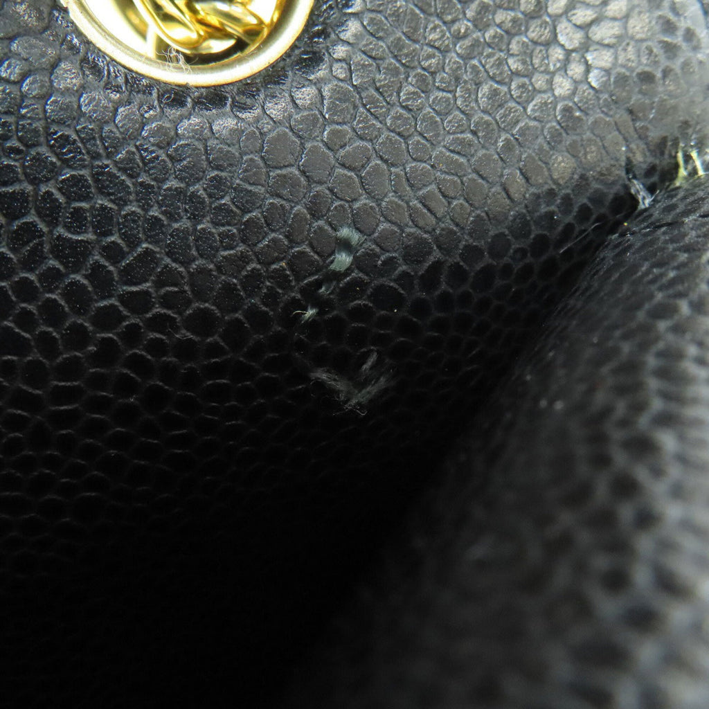 Chanel Black Leather Shoulder Bag