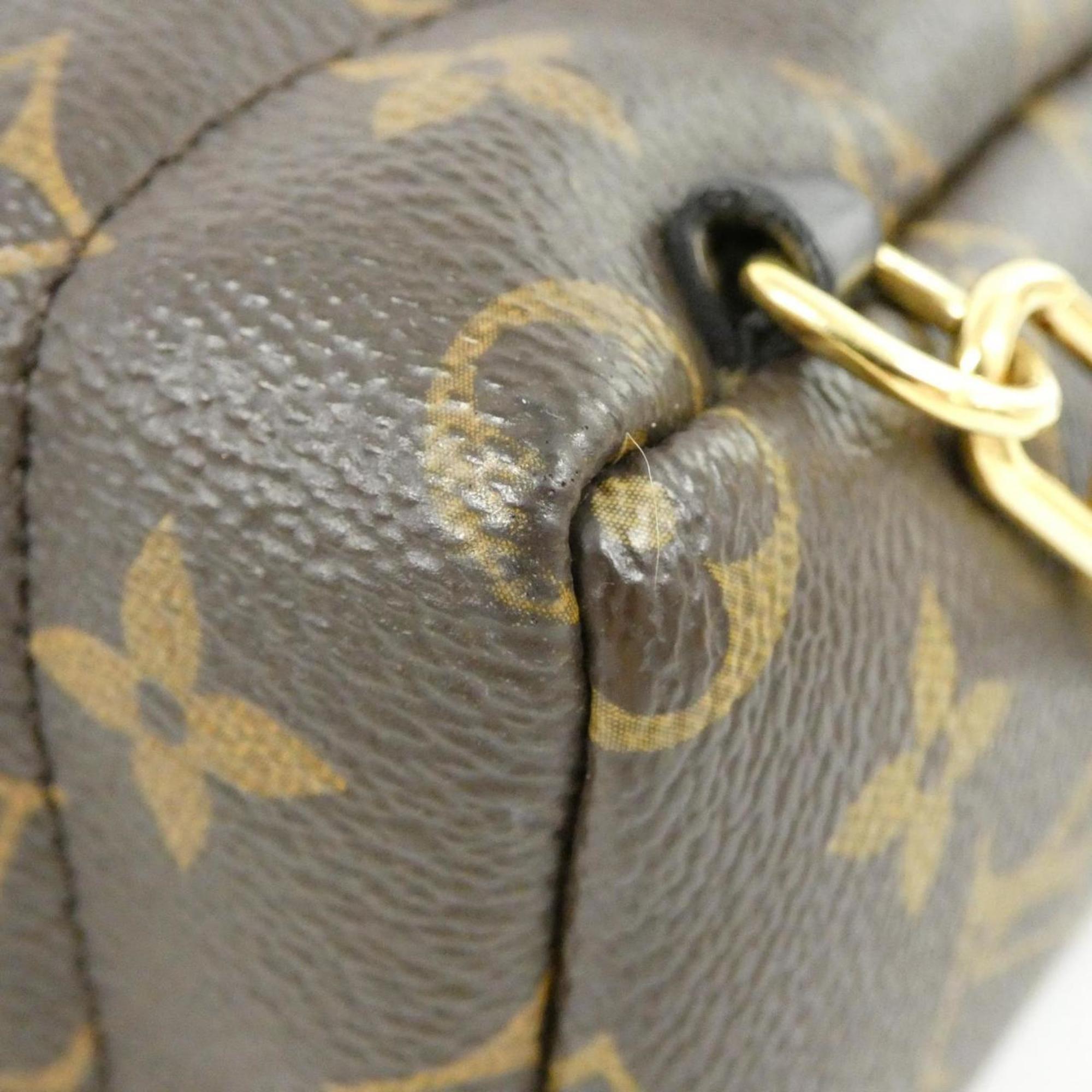 Louis Vuitton Monogram Marron Coated Canvas Backpack