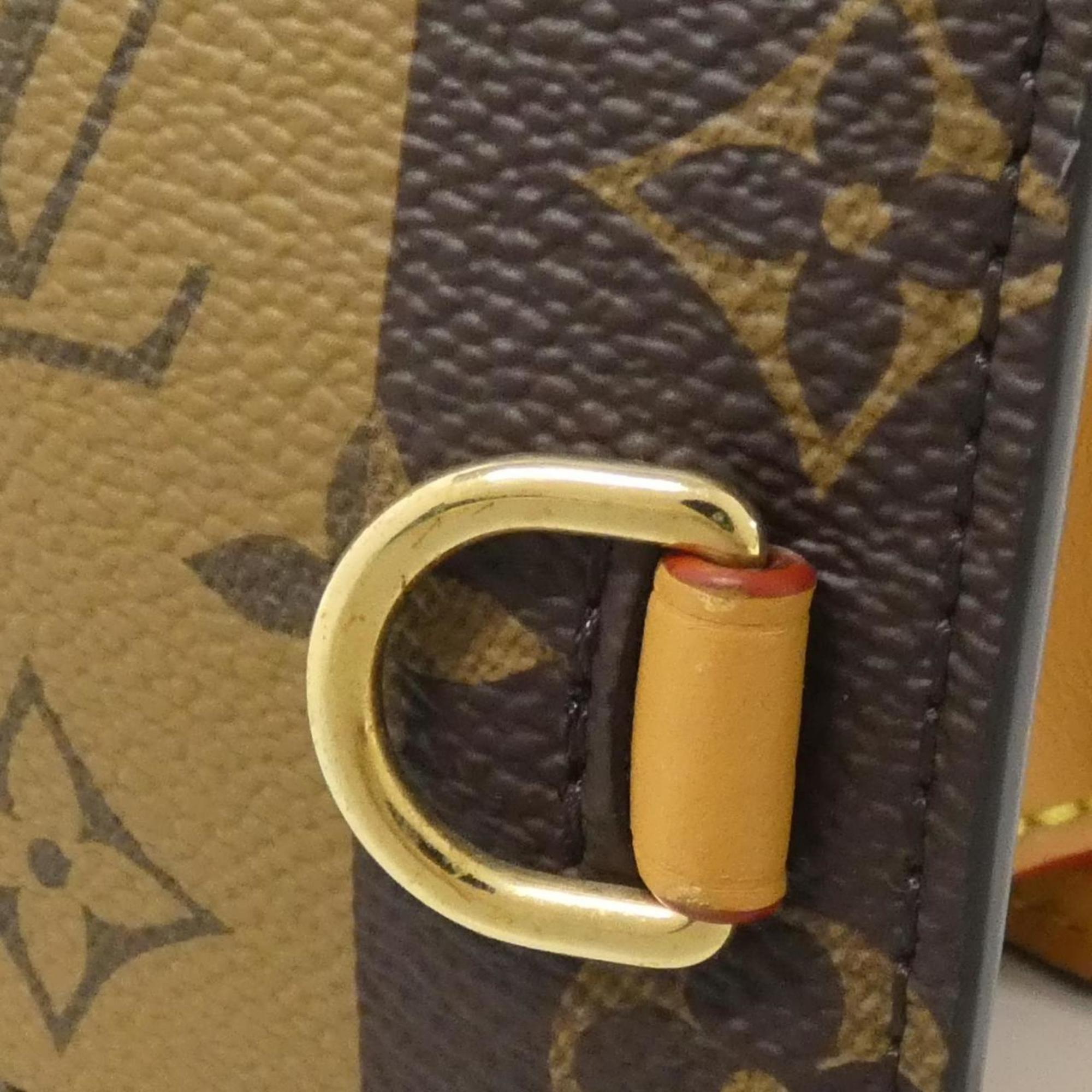 Louis Vuitton Monogram Marron Coated Canvas Handbag