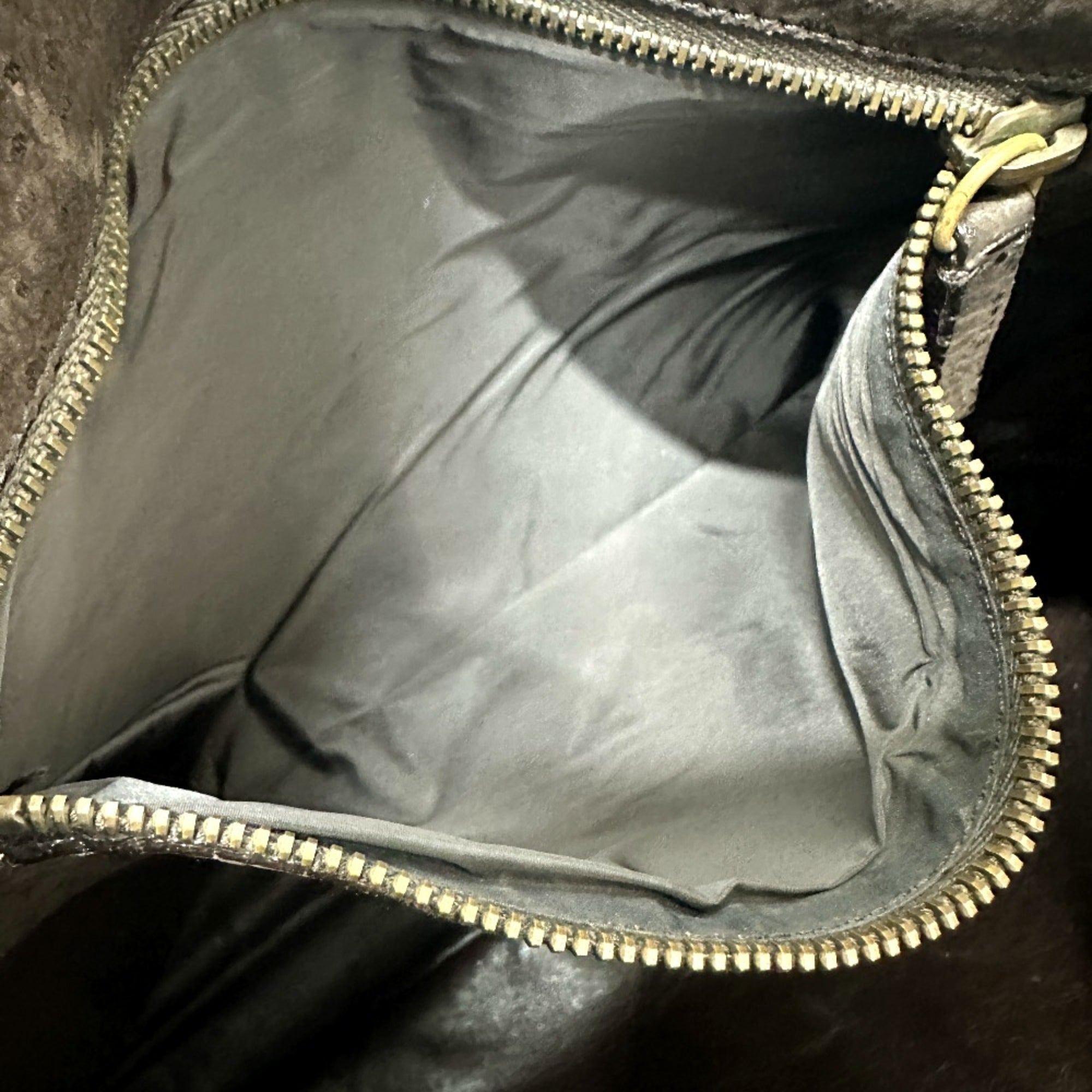 Prada Brown Leather Shoulder Bag