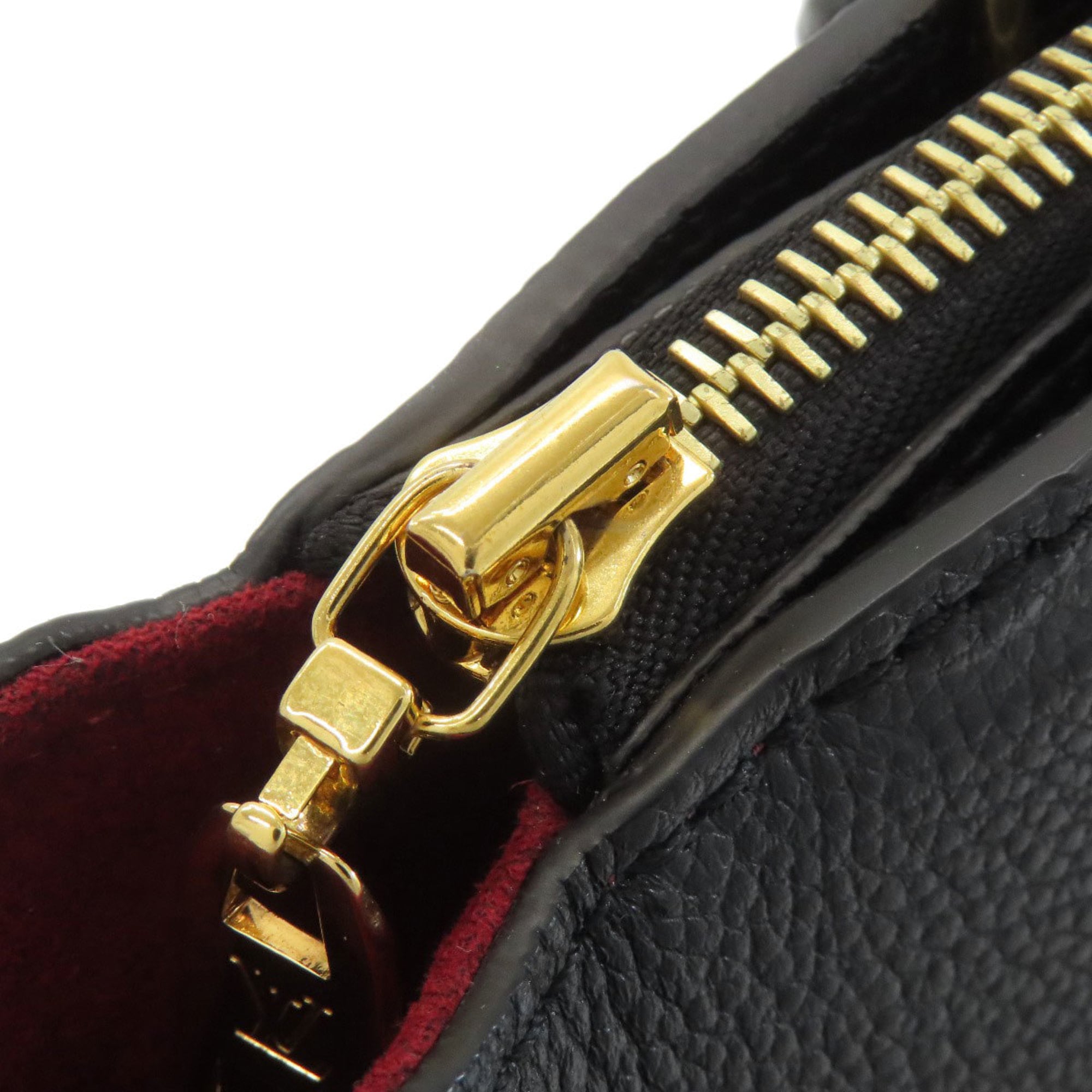 Louis Vuitton Noir Monogram Empreinte Handbag