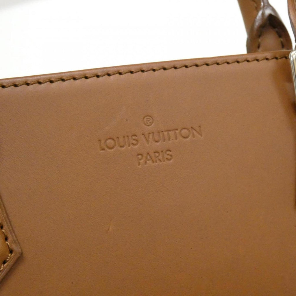 Louis Vuitton Nomad Silver Leather Handbag