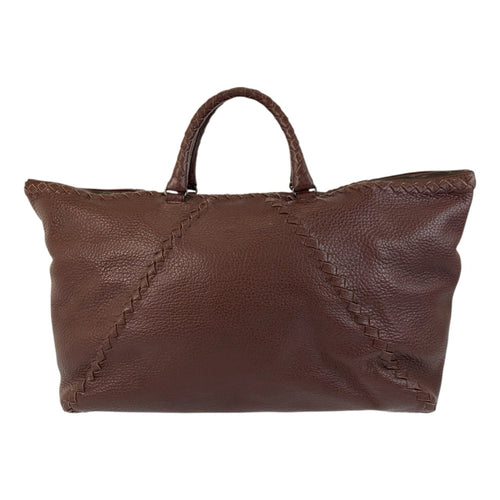 Bottega Veneta Brown Leather Handbag Tote Bag