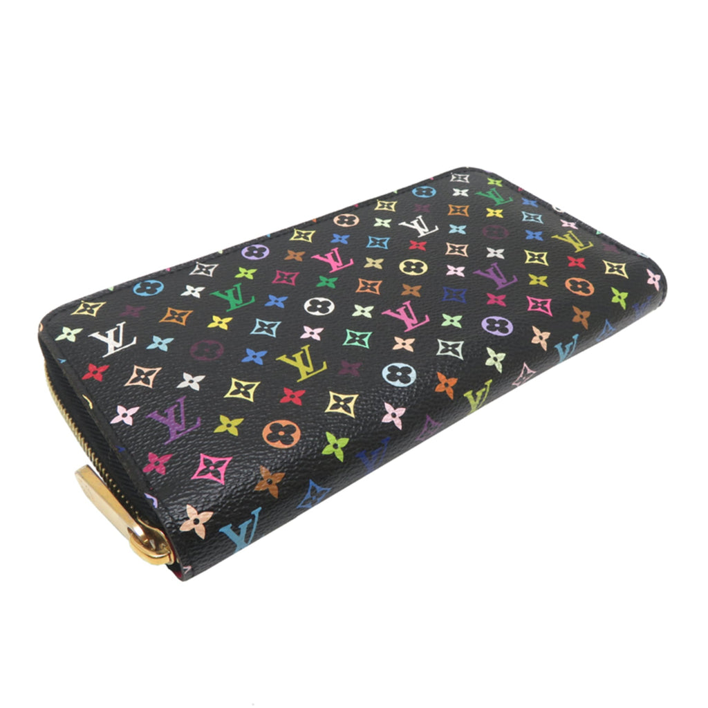Louis Vuitton Noir Monogram Multicolore Long Wallet