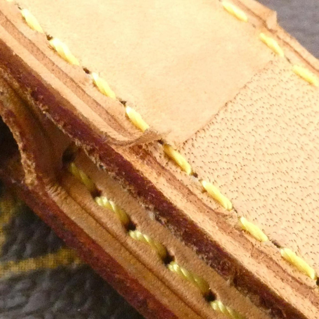 Louis Vuitton Marron Coated Canvas Handbag
