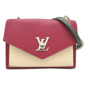 Louis Vuitton Bordeaux Ivory Leather Shoulder Bag