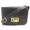 Celine Brown Leather Shoulder Bag