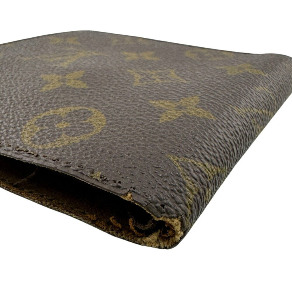 Louis Vuitton Brown Leather Wallet