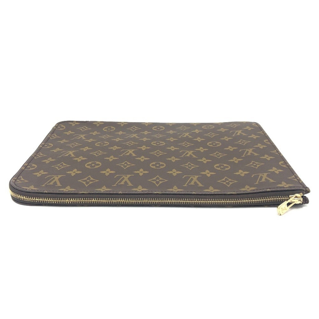 Louis Vuitton Brown Clutch Bag