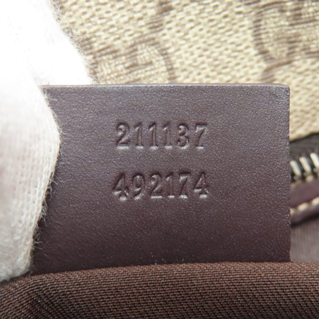 Gucci Brown Pvc Tote Bag (Pre-Owned)