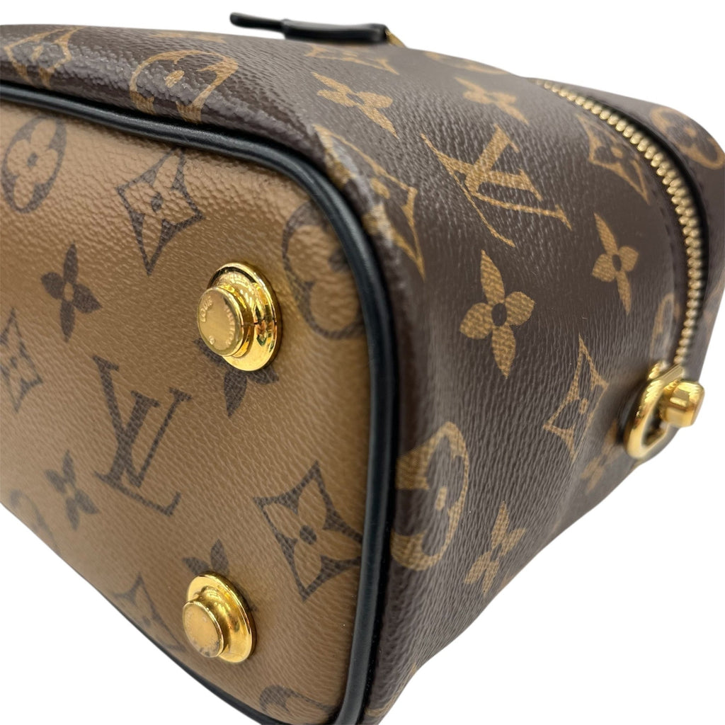 Louis Vuitton Brown Monogram Monogram Reverse Monogram Reverse Shoulder Bag