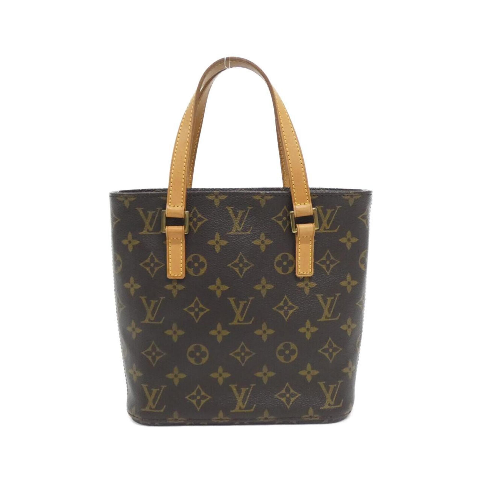 Louis Vuitton Brown Marron Coated Canvas Handbag