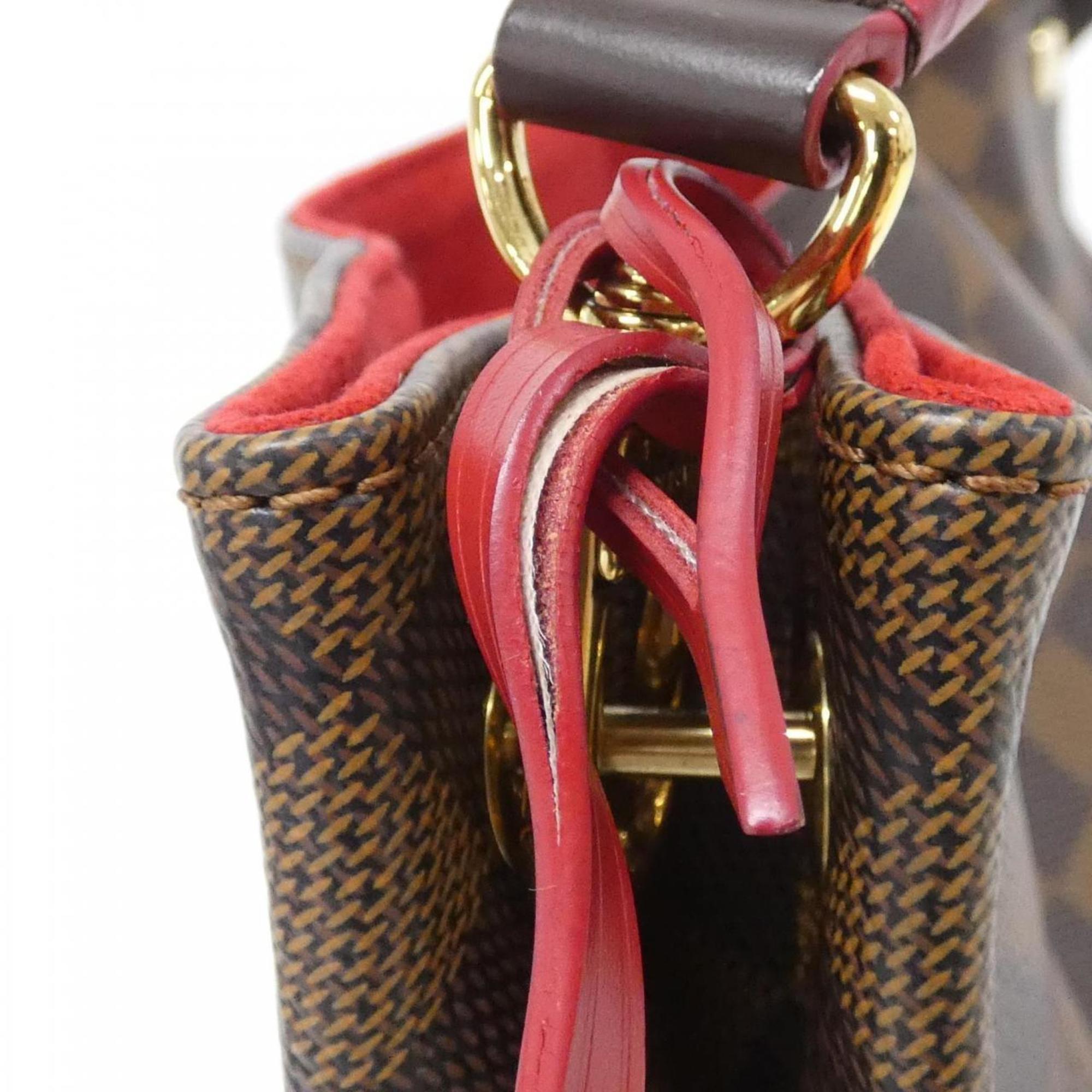 Louis Vuitton Cerise Ebene Coated Canvas Shoulder Bag