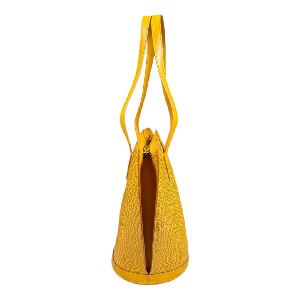 Louis Vuitton Epi Yellow Epi Leather Shoulder Bag