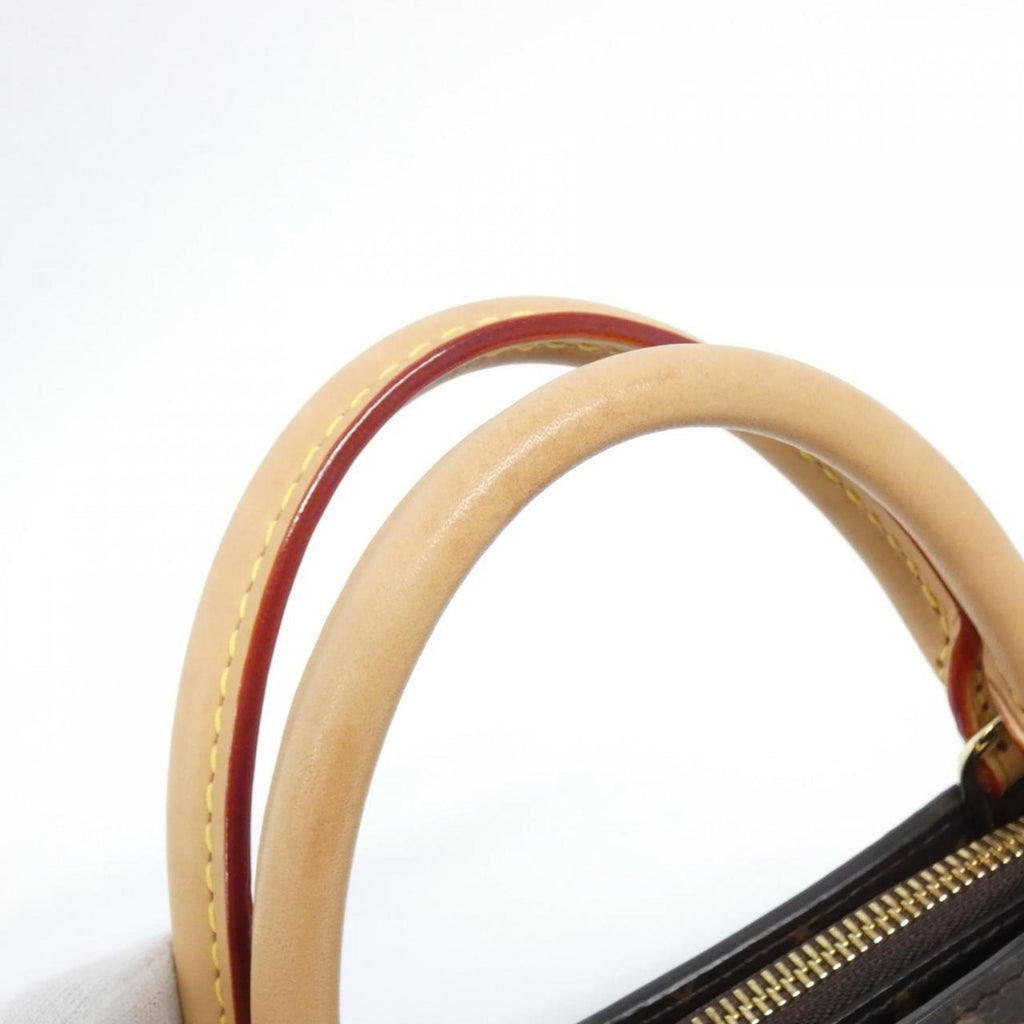 Louis Vuitton Marron Coated Canvas Handbag