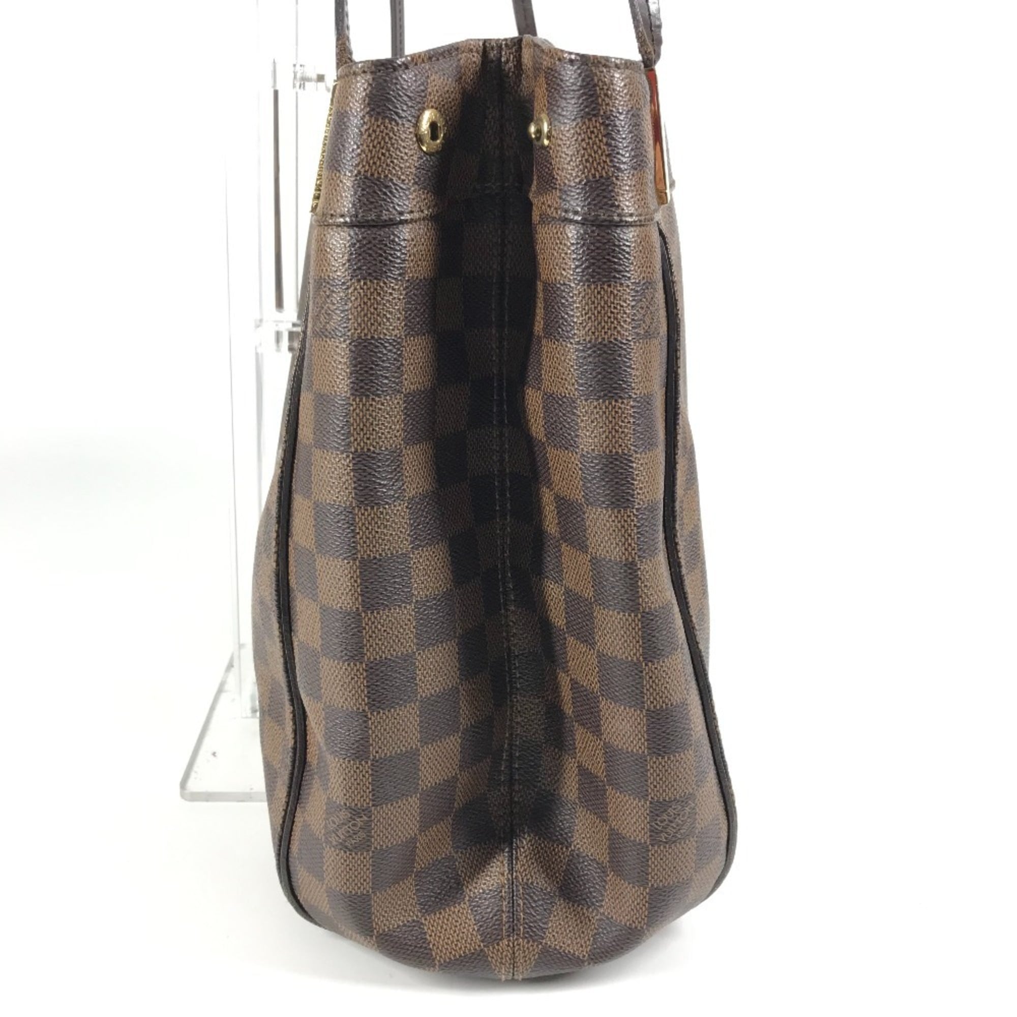 Louis Vuitton Damier Brown Ebene Damier Canvas Shoulder Bag Tote Bag